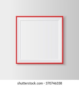 Blank Picture Frame Useful Template Presentations Stock Vector (Royalty ...