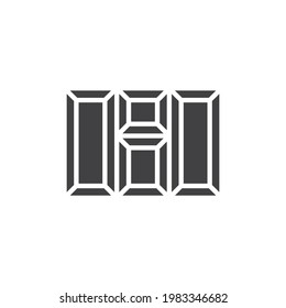 Blank picture frame vector icon. filled flat sign for mobile concept and web design. Photo gallery frame glyph icon. Symbol, logo illustration. Vector graphics