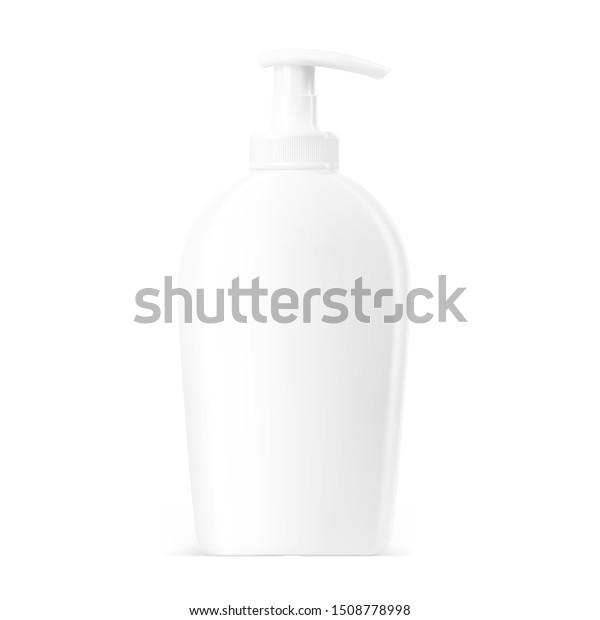 Download Blank Plastic Bottle Dispenser Mockup Cosmetics Stock Vector Royalty Free 1508778998