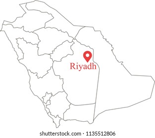 3,202 Riyadh map Images, Stock Photos & Vectors | Shutterstock