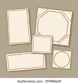 Blank Postage Stamps