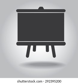 blank presentation Icon . 