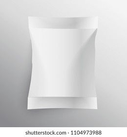 blank product packaging wrapper mockup