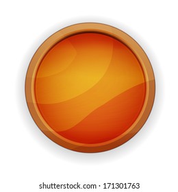 blank radio button with wooden effect texture