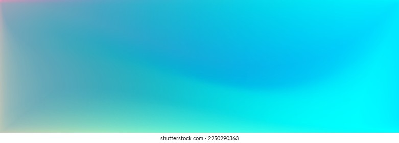 Blank Rainbow Wavy Gradient Mesh. Natural Indigo Smooth Surface Backdrop. Turquoise Trendy Background. Ocean Dark Wavy Gradient Mesh. Color Water Blue Blurred Texture Illustration.