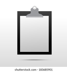 blank realistic spiral notepad notebook isolated on white vector