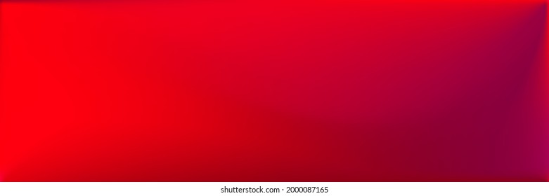 Blank Red Dark Blurred Texture Illustration. Blood Rose Vibrant Original Background. Neon Vivid Color Wavy Gradient Mesh. Dark Blood Wavy Gradient Mesh. Bright Color Smooth Surface Backdrop.