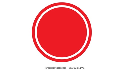 roter und grüner leerer Symbolhintergrund. 10 EPS