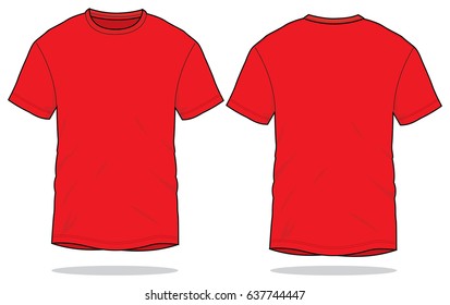 Plain Red Shirt Template - SavannahByars Blog
