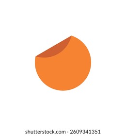 Blank Ribbons in Flat Style Vector Template. Stickers for New Arrival shop product tags, new labels or sale posters and banners vector