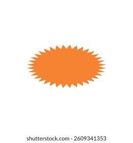 Blank Ribbons in Flat Style Vector Template. Stickers for New Arrival shop product tags, new labels or sale posters and banners vector