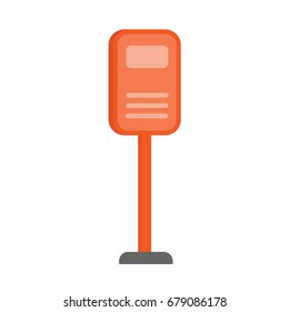blank road sign board.vector illustration