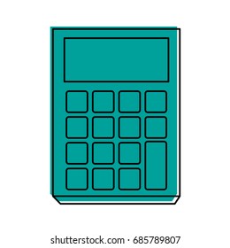 blank screen calculator icon image 