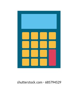 blank screen calculator icon image 