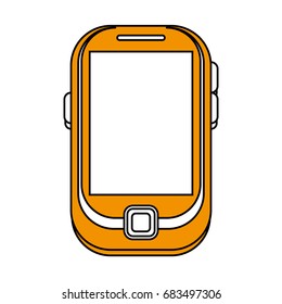 blank screen cellphone icon image