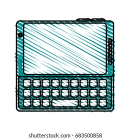 blank screen cellphone icon image