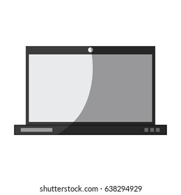 blank screen computer icon image