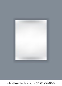 Blank sheet of white paper.
