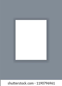 Blank sheet of white paper.