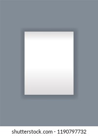 Blank sheet of white paper.