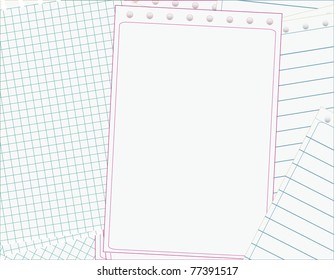 Blank sheets