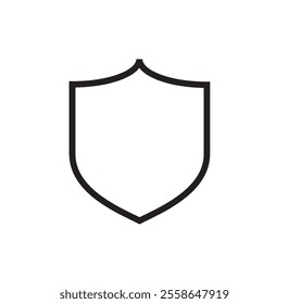 blank shield logo vector free download