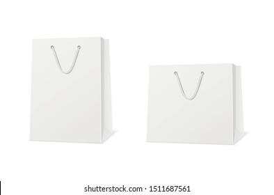 Download Paper Bag Vector Mockup Images Stock Photos Vectors Shutterstock PSD Mockup Templates