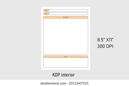 Leeres Skizzenbuch KDP Interior-100% Einzigartiges und hochauflösendes Interior.
Wir sind zuversichtlich, dass dieser Insider Ihnen bei Ihrem Weg zur Veröffentlichung von Inhalten helfen wird.