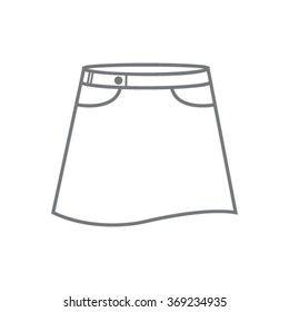 Blank Skirt Template.