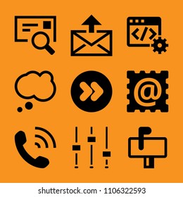 blank, social, engineering, bold, brainstorming and background icon vector set. Flat vector design with filled icons. Designed for web and software interfaces