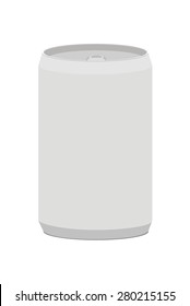 blank soft drink can
