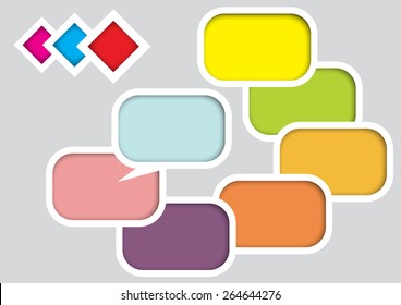 Blank speech balloon (Vector EPS10)