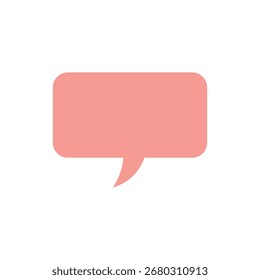 blank speech bubble cartoon element