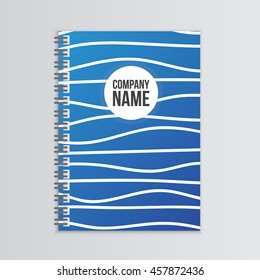 Blank Spiral Notebook Template