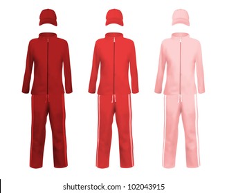 plastic jogging suit