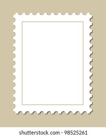 Blank stamp template