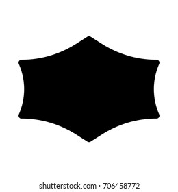 blank star shape frame