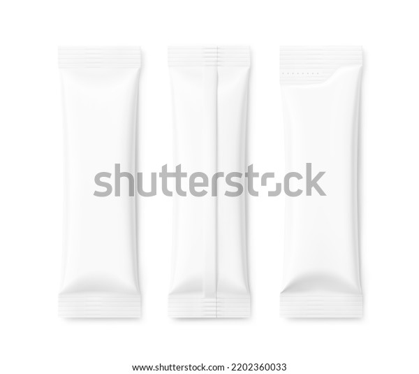 Blank Stick Mockup Set Two Types Stock Vector (Royalty Free) 2202360033 ...