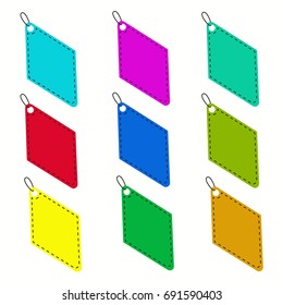 blank tag for element design in set
