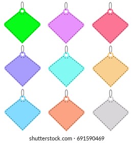 blank tag for element design in set
