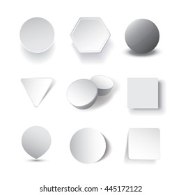 Blank Tag, Label, Banner Designs