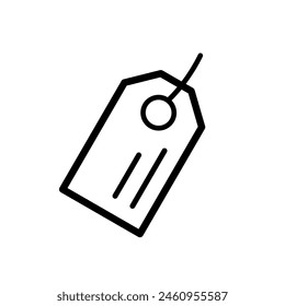etiqueta en blanco, etiqueta de viaje. etiqueta; - Vector icon