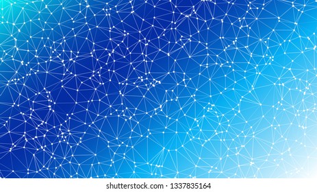 Blank technical abstract concept, vector triangle shapes and circles