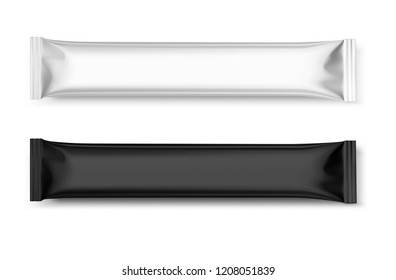 Blank template of packaging stick. Vector illustration. EPS10.