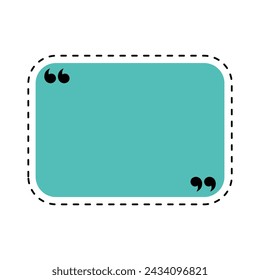 Blank template quote frame text info design boxes.