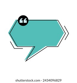 Blank template quote frame text info design boxes.
