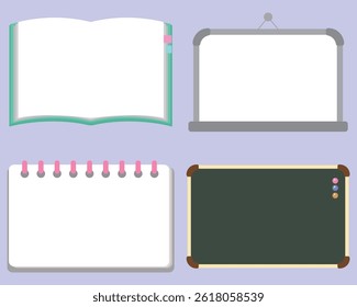 Blank Templates for Creative Note Taking and Plannin