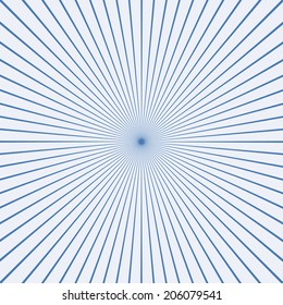 Blank Text Speed - Blue Lines graphic effects for comic on white background