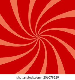 Blank Text Speed - Orange Lines graphic effects for comic on red background vector