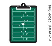 A blank tic tac toe grid drawn on a green chalkboard with metal clips at the top.
